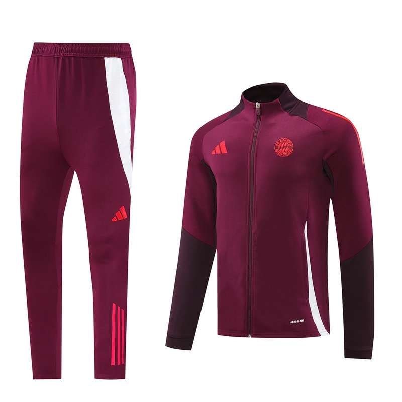 2425 Bayern long zipper red kit S-XXL2 — foto 1