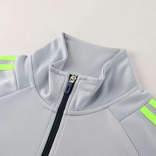 2425 Bayern long zipper gray with black kit S-XXL — foto 4
