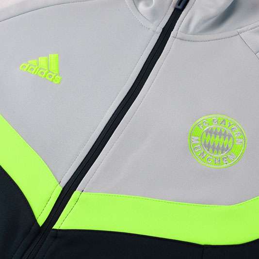 2425 Bayern long zipper gray with black kit S-XXL — foto 5