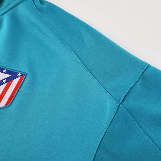2425 Atletico Madrid long zipper light blue kit S-XXL — foto 4
