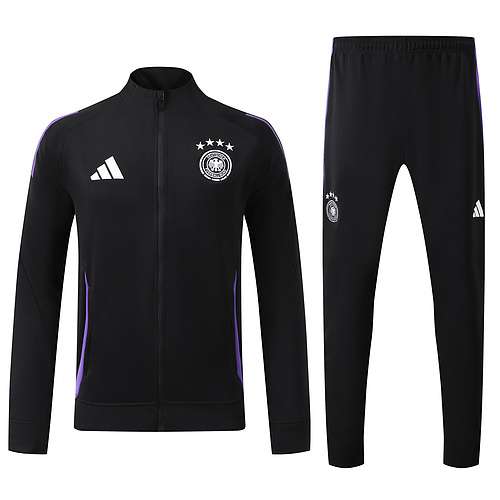 2024 Germany long zipper black kit S-XXL — foto 2