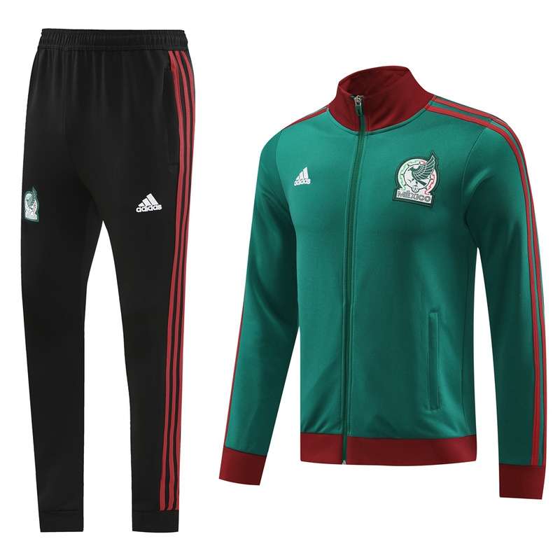 2425 long zipper Mexico deep green kit S-XXL1 — foto 1