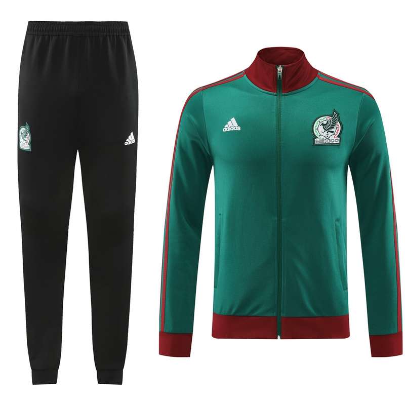 2425 long zipper Mexico deep green kit S-XXL1 — foto 2