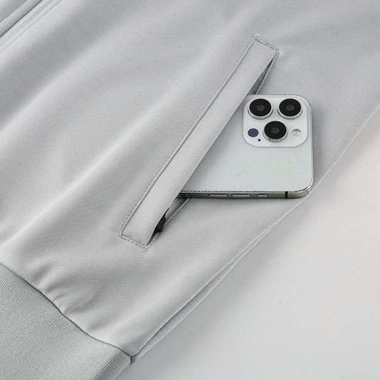 2425 long zipper hotspur gray S-XXL — foto 4