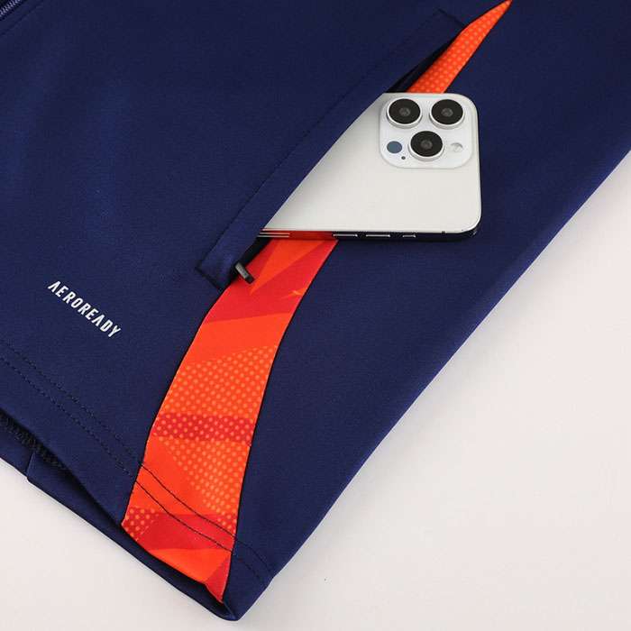 2425 Spain long zipper blue kit   S-2XL — foto 4