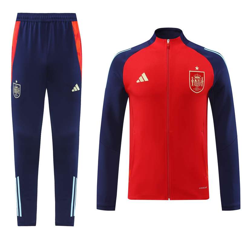 2425 Spain long zipper red kit   S-2XL — foto 2