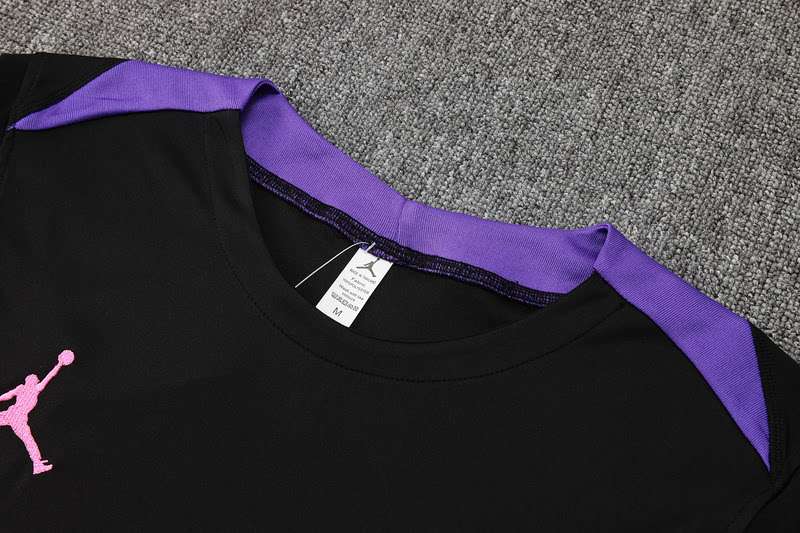 D1156 2425 PSG training suit purple black vest S-XXL — foto 3