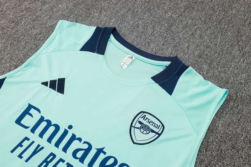 2425 Arsenal united deep light green vest kit S-XXL — foto 5