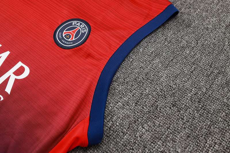 2425 PSG training suit orange and blue vest S-XXL — foto 4