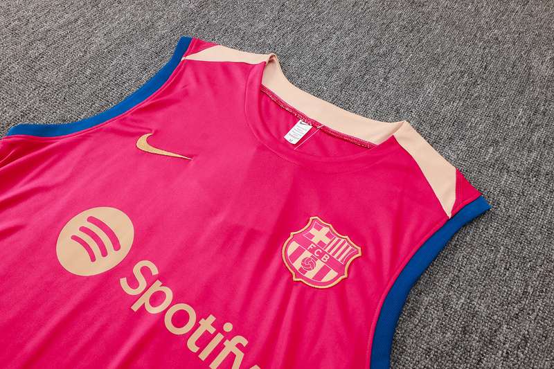 D994 2425 Barcelona training suit vest RED S-XXL — foto 4