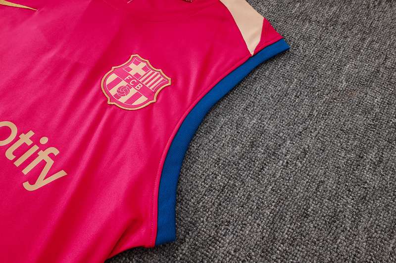 D994 2425 Barcelona training suit vest RED S-XXL — foto 5