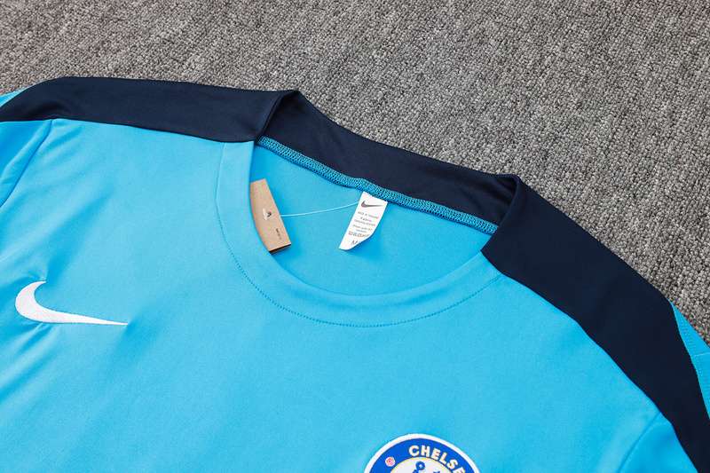 D1001 2425 Chelsea short sleeve light blue kit S-XXL — foto 3