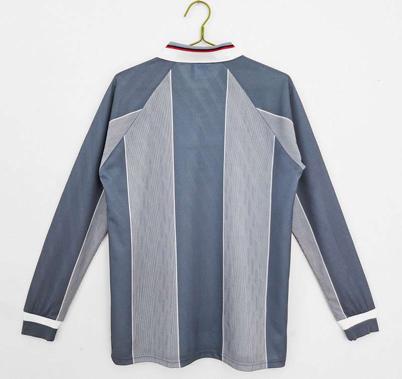 1996 Retro England long sleeve away S-XXL — foto 2