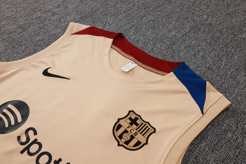 D1041 2425 Barcelona training suit vest mud yellow S-XXL — foto 4