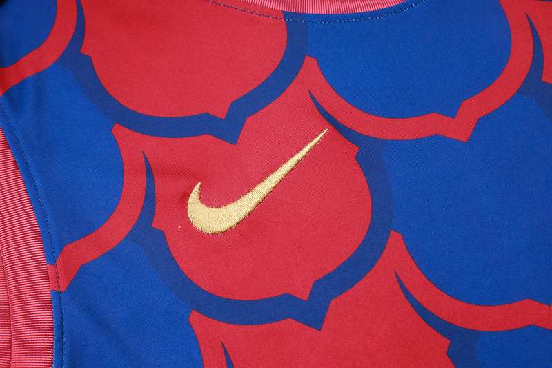 2425 Barcelona training suit vest red flower S-XXL — foto 5