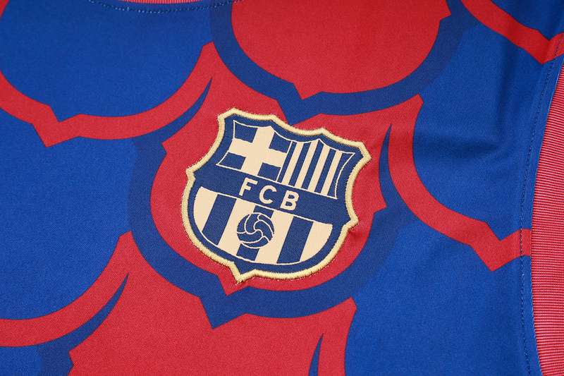 2425 Barcelona training suit vest red flower S-XXL — foto 4