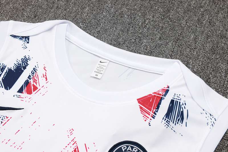 D1102 2425 PSG training suit white vest S-XXL — foto 3