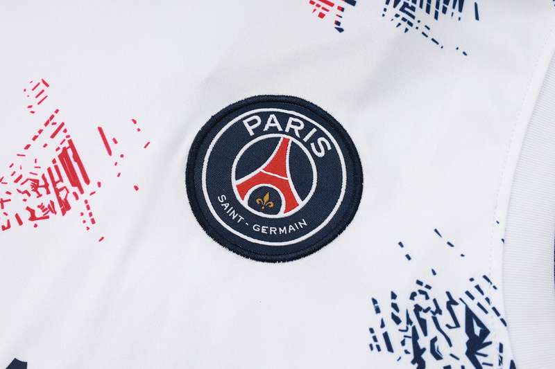 D1102 2425 PSG training suit white vest S-XXL — foto 5
