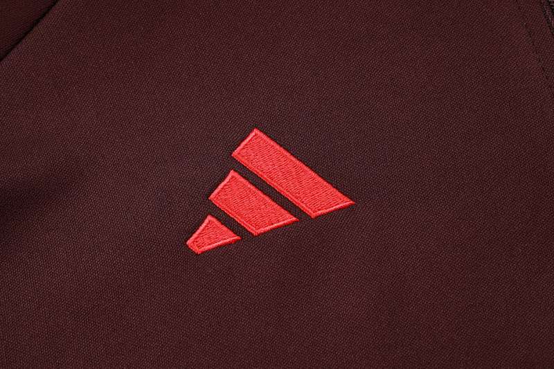 A747 2425 Bayern long zipper deep red kit S-XXL — foto 5