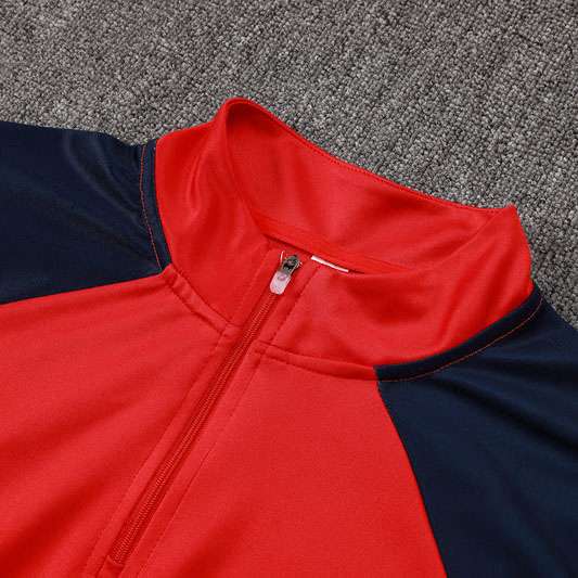 B973 2425 Arsenal half zipper red kit S-XXL — foto 3