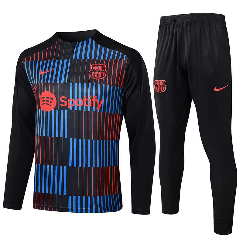 B954 2425 barcelona half zipper black kit S-XXL — foto 1