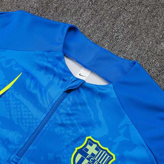 B959 2425 barcelona half zipper Colorful Blue kit S-XXL — foto 4