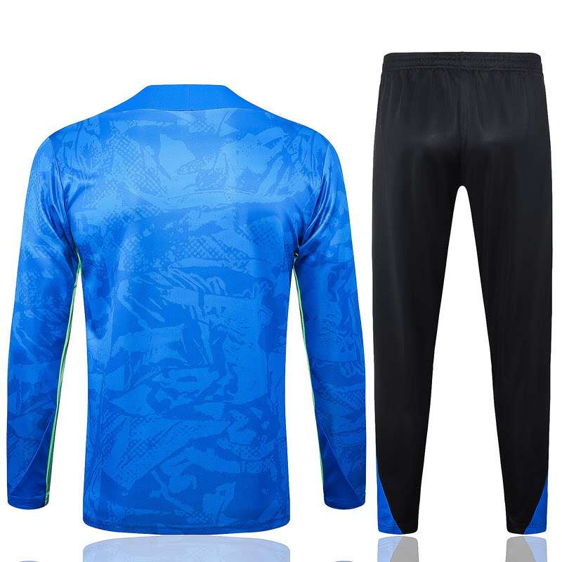 B959 2425 barcelona half zipper Colorful Blue kit S-XXL — foto 2