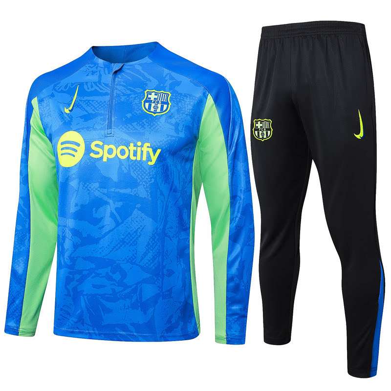 B959 2425 barcelona half zipper Colorful Blue kit S-XXL — foto 1