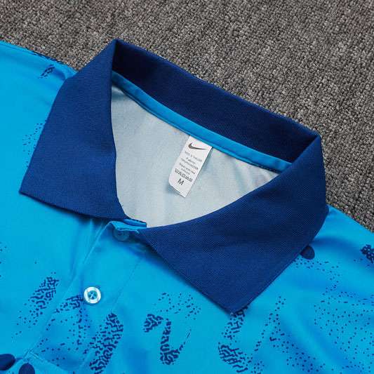 C1136 2425 Polo Chelsea Lake Blue kit S-XXL — foto 5