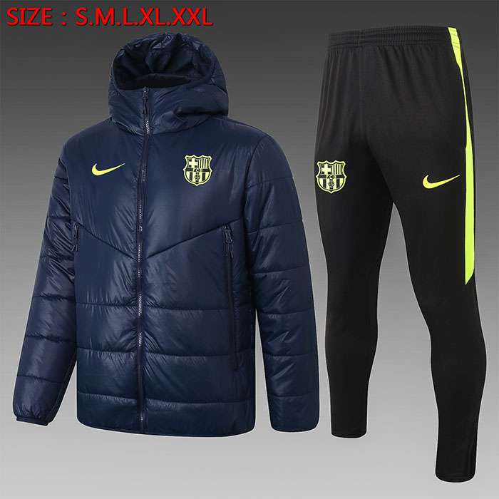 2021 Barcelona Royal Blue Cotton Jacket S-2XL — foto 1