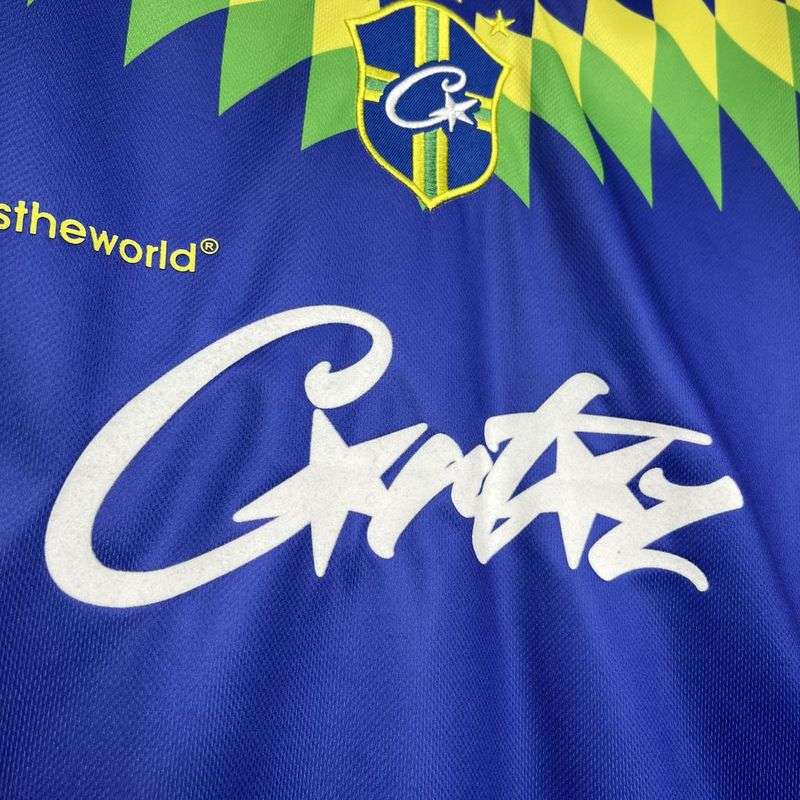 Retro 1995 Brazil Away Corteiz Jersey S-XXL(06B4) — foto 3