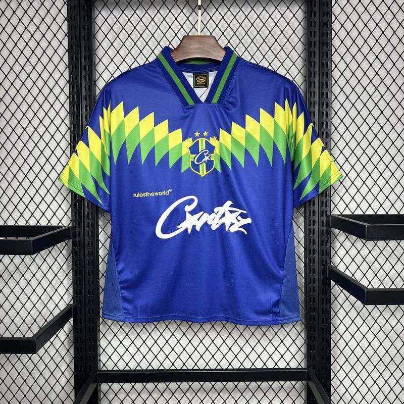 Retro 1995 Brazil Away Corteiz Jersey S-XXL(06B4) — foto 1