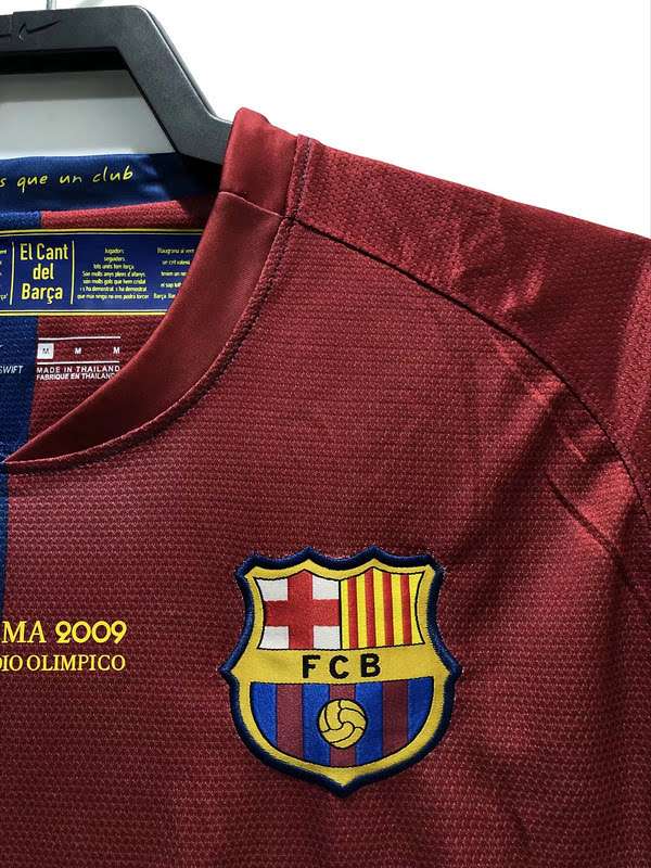 2008/09 Retro Barcelona home with 1 patch S-XXL — foto 3