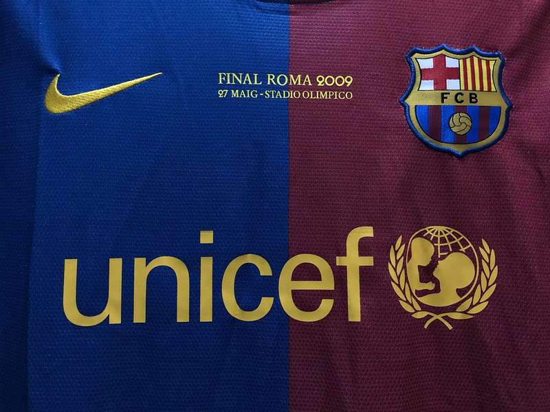 2008/09 Retro Barcelona home with 1 patch S-XXL — foto 5