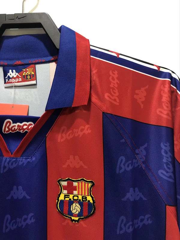 Retro Barcelona 96/97 Home long sleeve S-XXL — foto 3