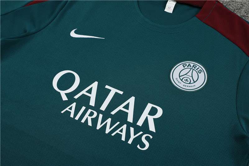 2425 PSG green T shirt training suit S-XXL — foto 4