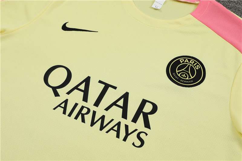 2425 PSG short sleeve yellow kit S-XXL — foto 4