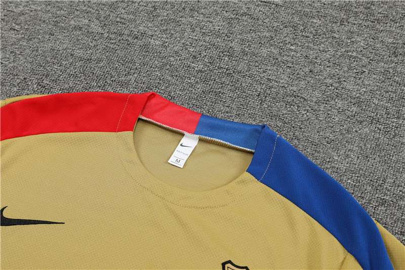 D978 2425 Barcelona training suit mud yellow S-XXL — foto 3