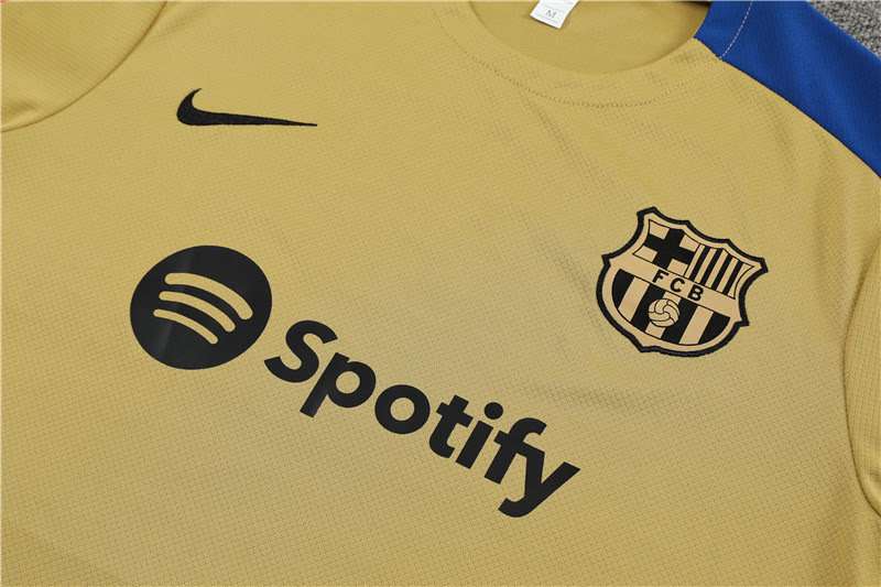 D978 2425 Barcelona training suit mud yellow S-XXL — foto 4