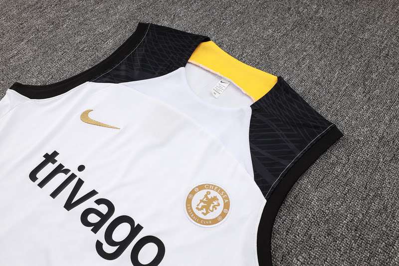 D970 324 Chelsea SPECIAL white vest taining suit S-XXL — foto 3