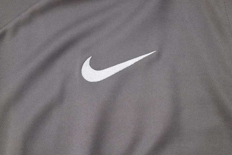 A762 2425 Tottenham hotspur long zipper light grey training suit player Size S-XXL — foto 5