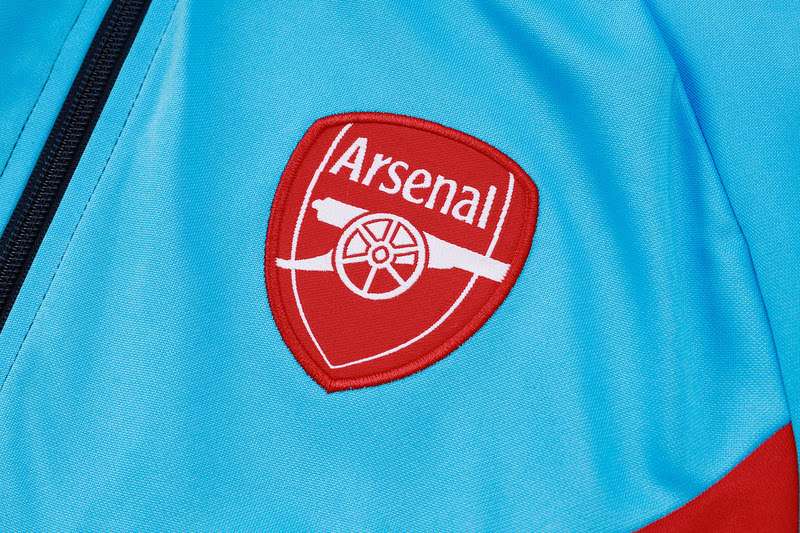 A765 2425 long zipper Arsenal blue and black taining suit kit S-XXL — foto 5