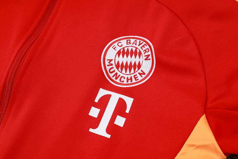 A781 2425 Bayern long zipper red kit S-XXL — foto 4