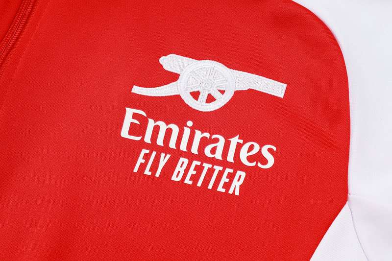 A787 2425 Arsenal long zipper red kit S-XXL — foto 4
