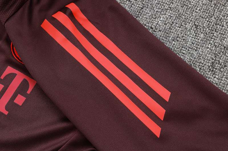 B860 2425 half zipper Bayern red brown S-2XL — foto 5