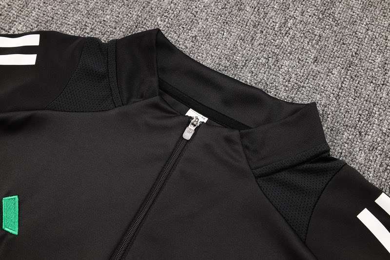 B884 2425 half zipper Arsenal black taining suit kit S-XXL — foto 3