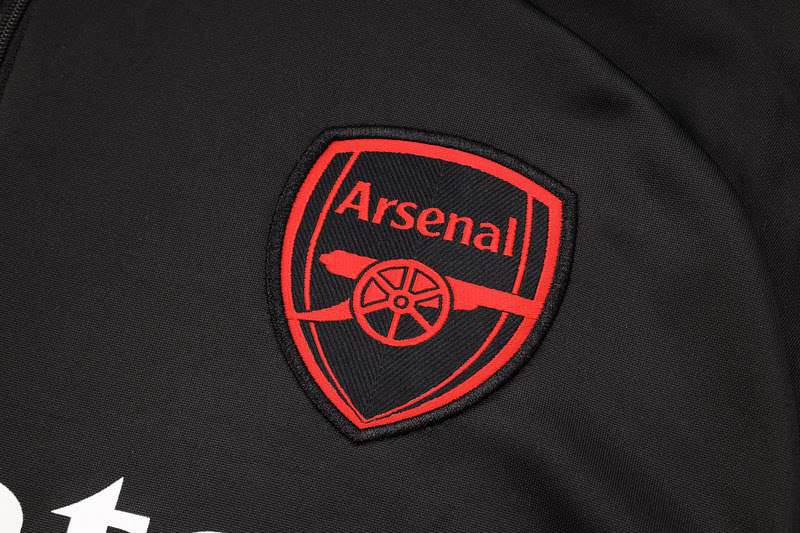 B884 2425 half zipper Arsenal black taining suit kit S-XXL — foto 5