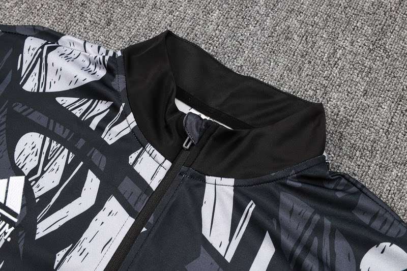 B907 2425 half zipper Arsenal grey white kit S-2XL — foto 3
