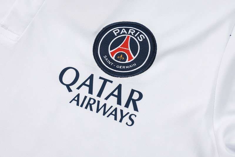 C1111# 2425 Polo PSG white kit S-XXL — foto 5