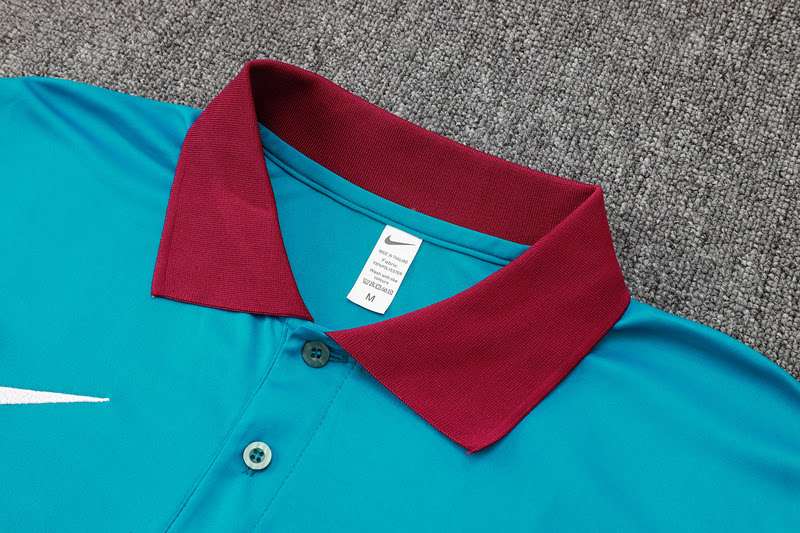 C1125# 2425 Polo PSG lake blue kit S-XXL — foto 3